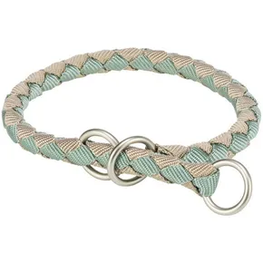 Obojek CAVO kulatý polostahovací, šalvějová/písková S: 30-36cm/ o12mm